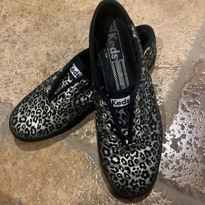 Keds Animal Print Metallic 6